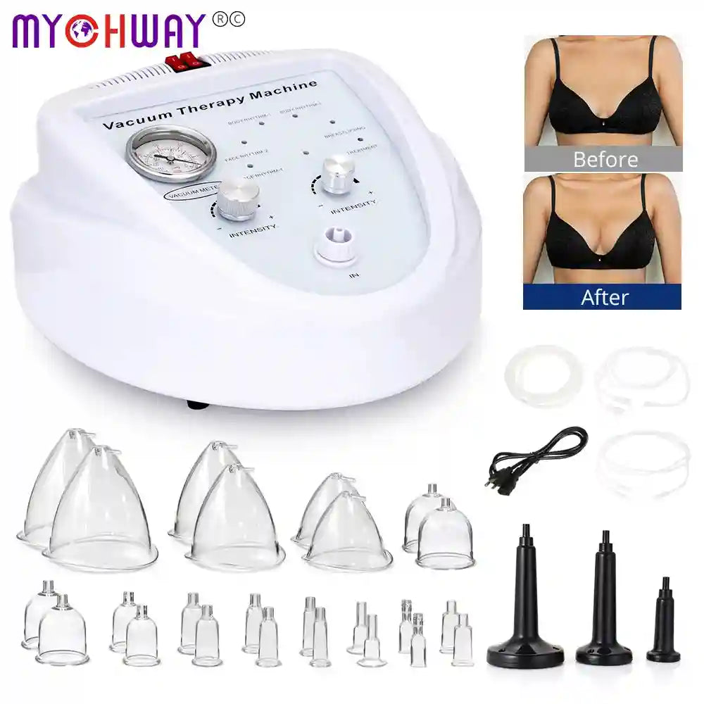 Vacuum Therapy Machine for Body Contouring | Tidesmit Spa System Eye Massage Instrument Tidesmit