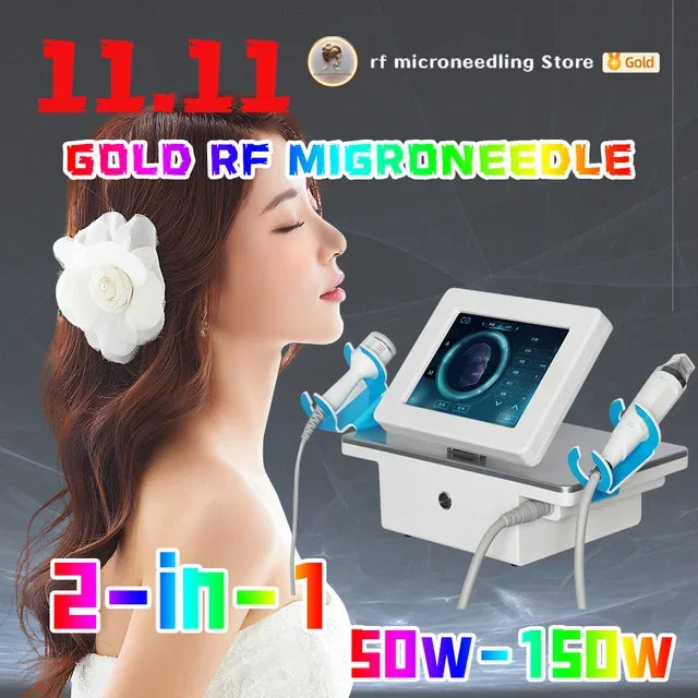 RF Fractional Microneedling Machine 150W for Professional Skin Tightening Scrubs Treatments Tidesmit