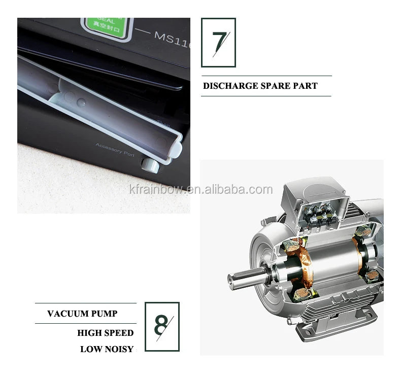 Food Saver Vacuum Sealer Machine Machine Home Use Food Beverage Factory Dedicated Food Vacuum Machine