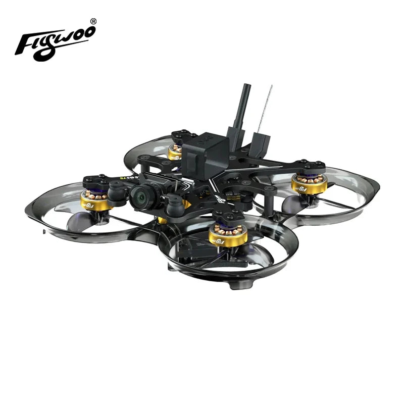 Flywoo FlyLens 75 HD Walksnail FPV Drone - 2S Whoop with ELRS 2.4G Tidesmit