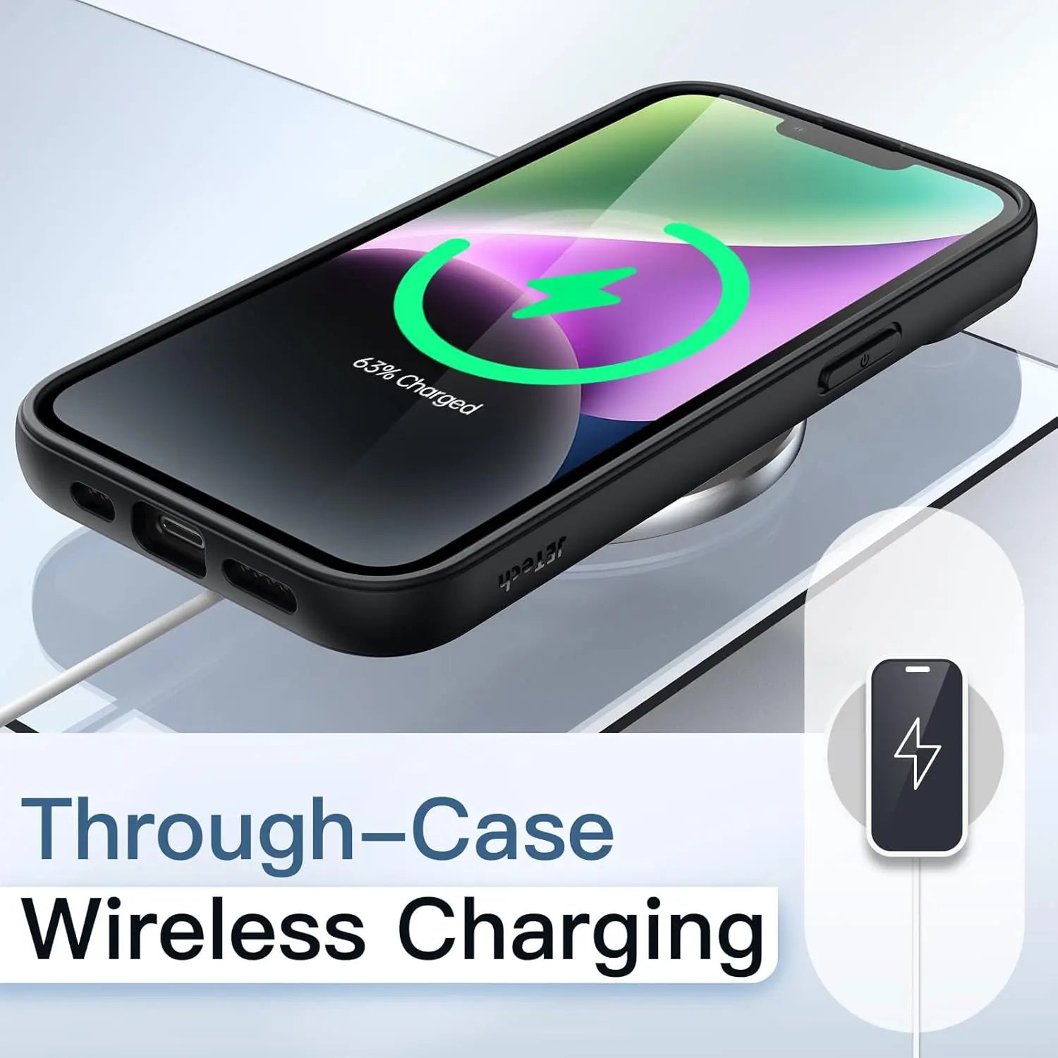iPhone 16 Shockproof Transparent Case - Durable Military-Grade Protection Tidesmit