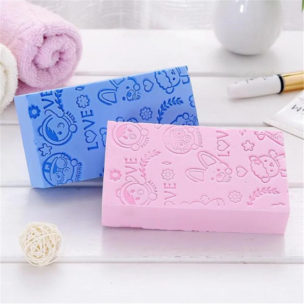 Body Scrubber Exfoliating Sponge | Soft Silicone Skin Cleaner | Tidesmit Scrubs Treatments Tidesmit