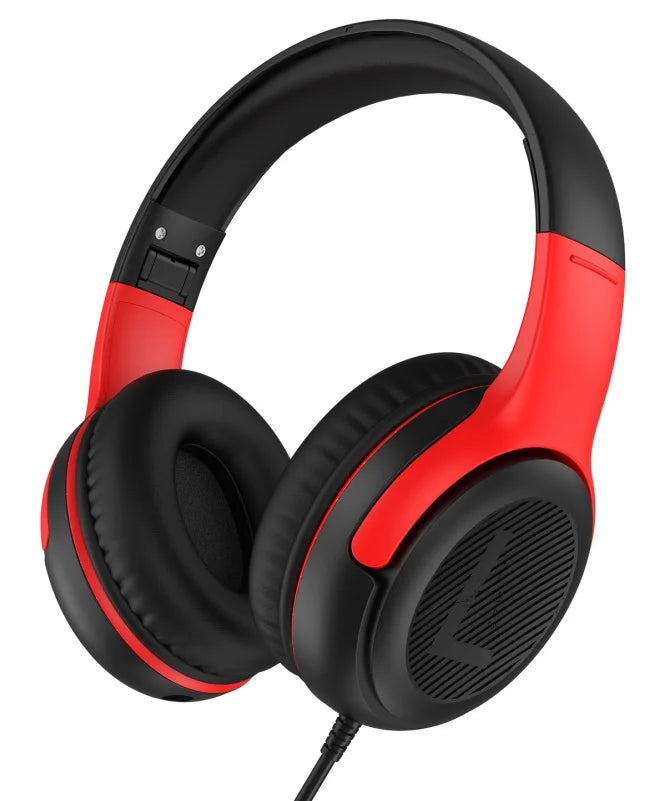 Gaming Headphones with Mic and Surround Sound - Comfortable Over-Ear Design BlackRed Tidesmit