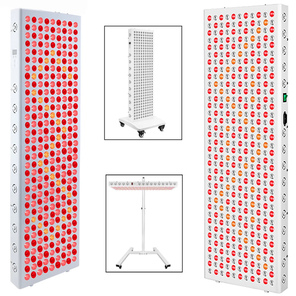 Plus1500/2000 LED Red Light Therapy Panel 630nm 660nm 810nm 830nm 850nm Infrared Therapy Lamp Device,LED Light Beauty Device