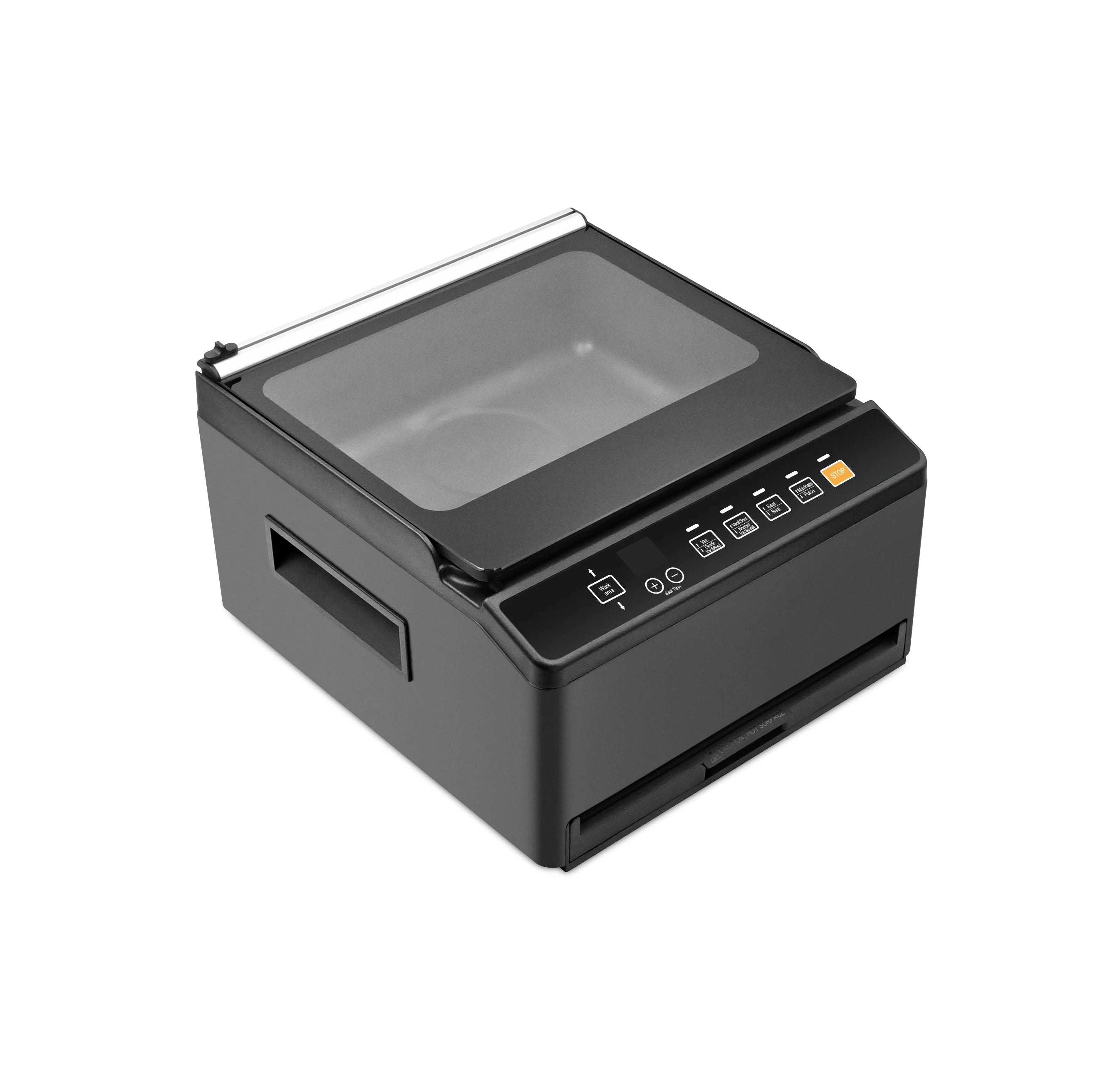 Automatic Chamber Vacuum Sealer Machine, -95Kpa Commercial Food Sealer, 30cm Sealing Width for Dry & Moist Food