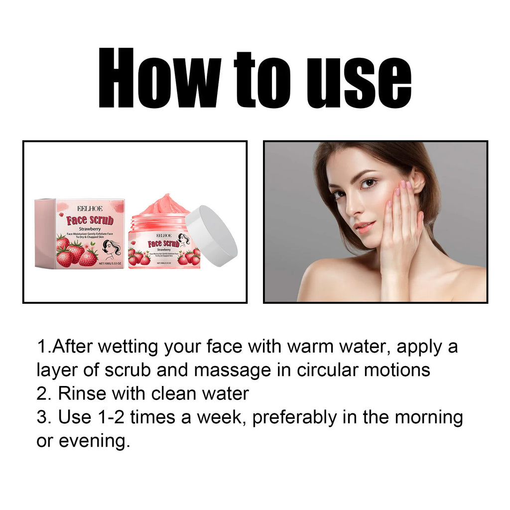 Facial Scrub for Dead Skin Removal, Pore Tightening Treatment - Tidesmit Scrubs Treatments Tidesmit
