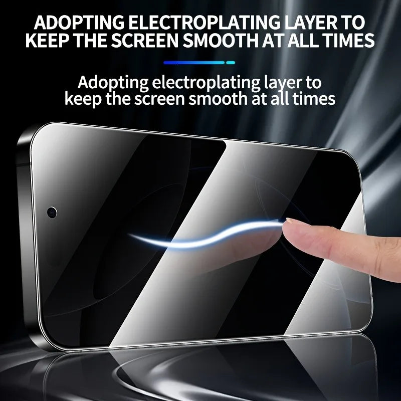 3Pack Privacy Tempered Glass Screen Protectors For IPhone 17 16 15 14 13 12 11 Pro Max Air 16e 15 14Plus XR XS Max Glass AE Tidesmit