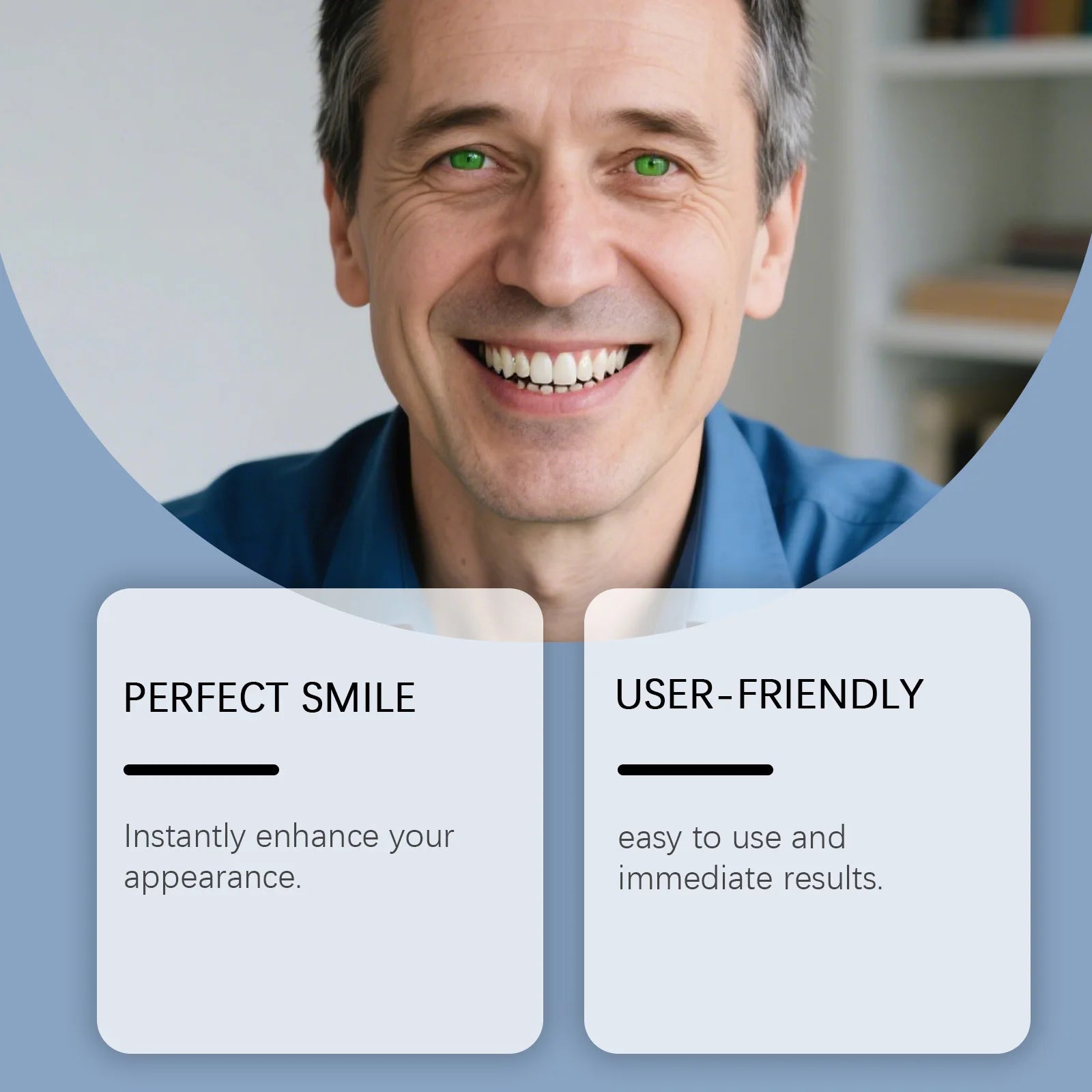 Silicone Dentures False Teeth Full Set Soft Safety Easy to Use Perfect Fit Oral Improve Tooth Loss Broken Temporary Improve
