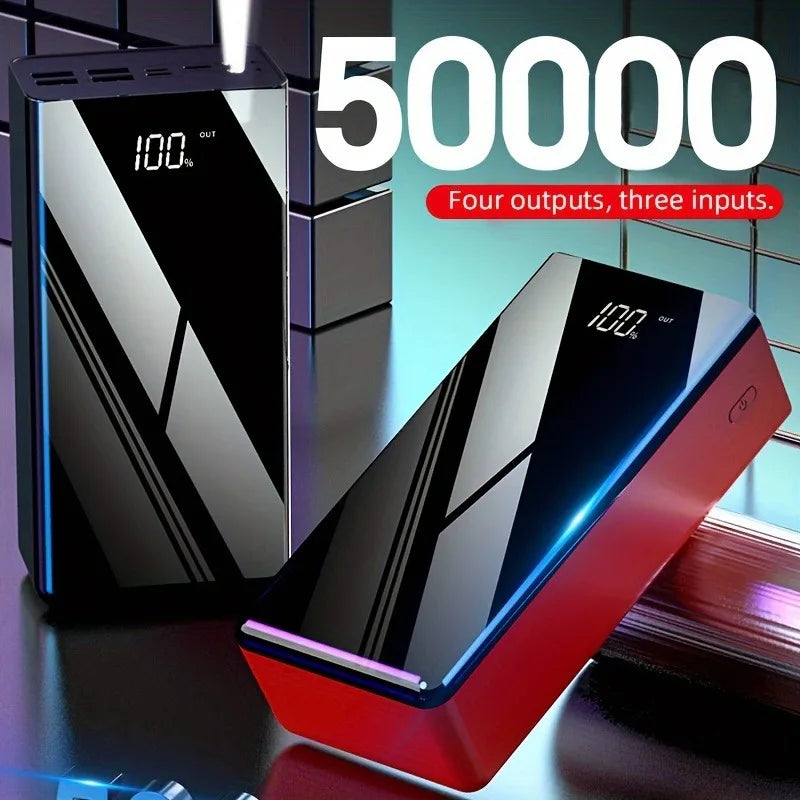 Portable Charger 100000mAh Power Bank with 4 USB Ports and PD Tidesmit