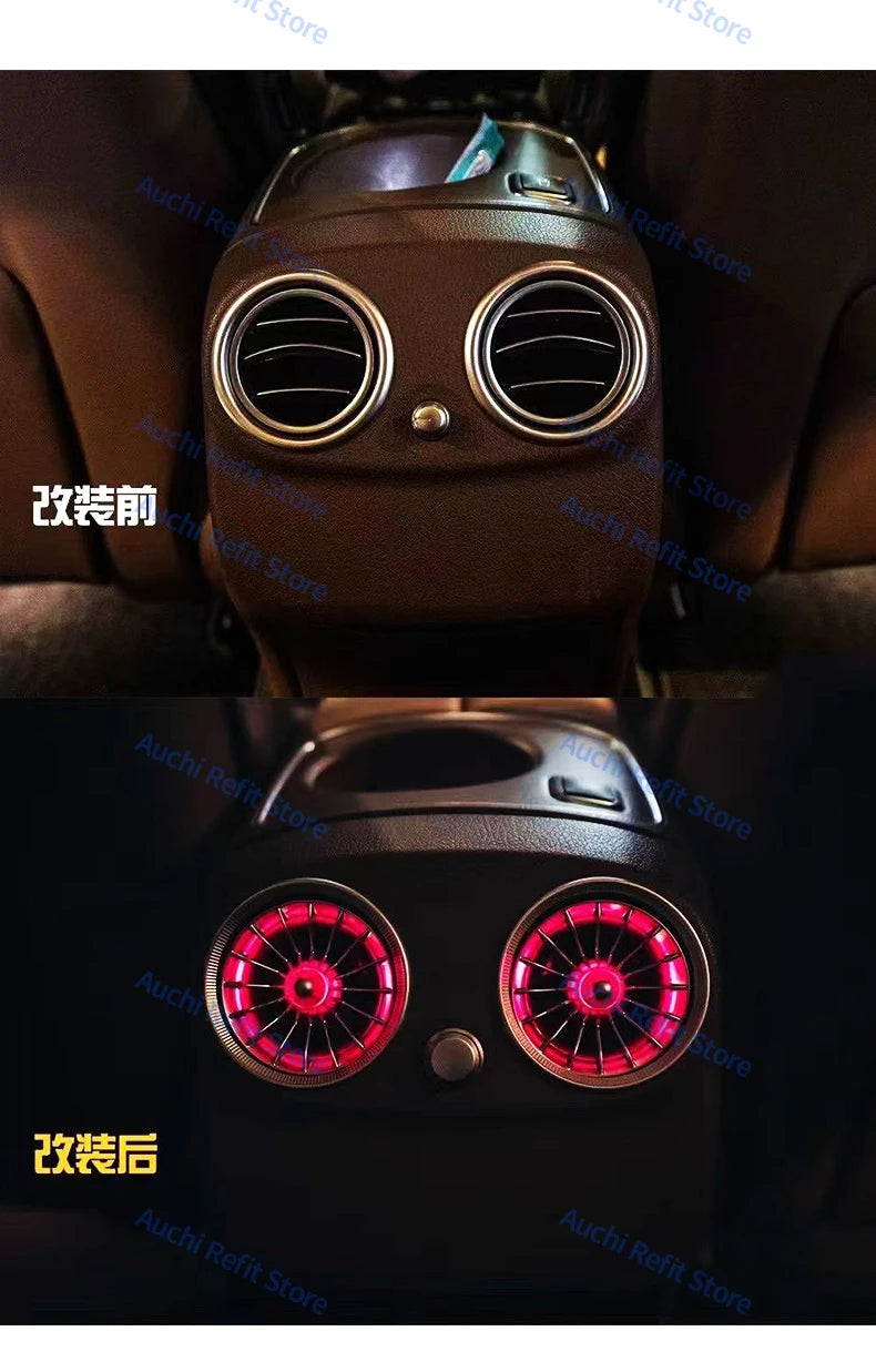 Mercedes-Benz W213 Ambient LED Air Vents with 3D Rotating Speaker Tidesmit