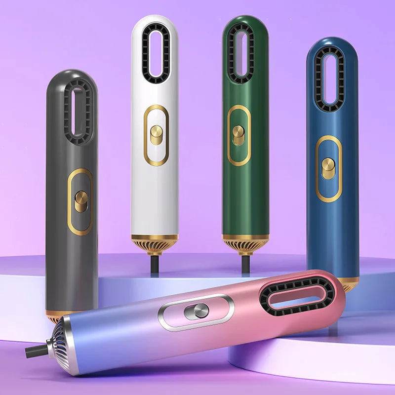 High-speed ionic hair dryers in assorted colors with sleek, modern design and powerful airflow for professional styling.