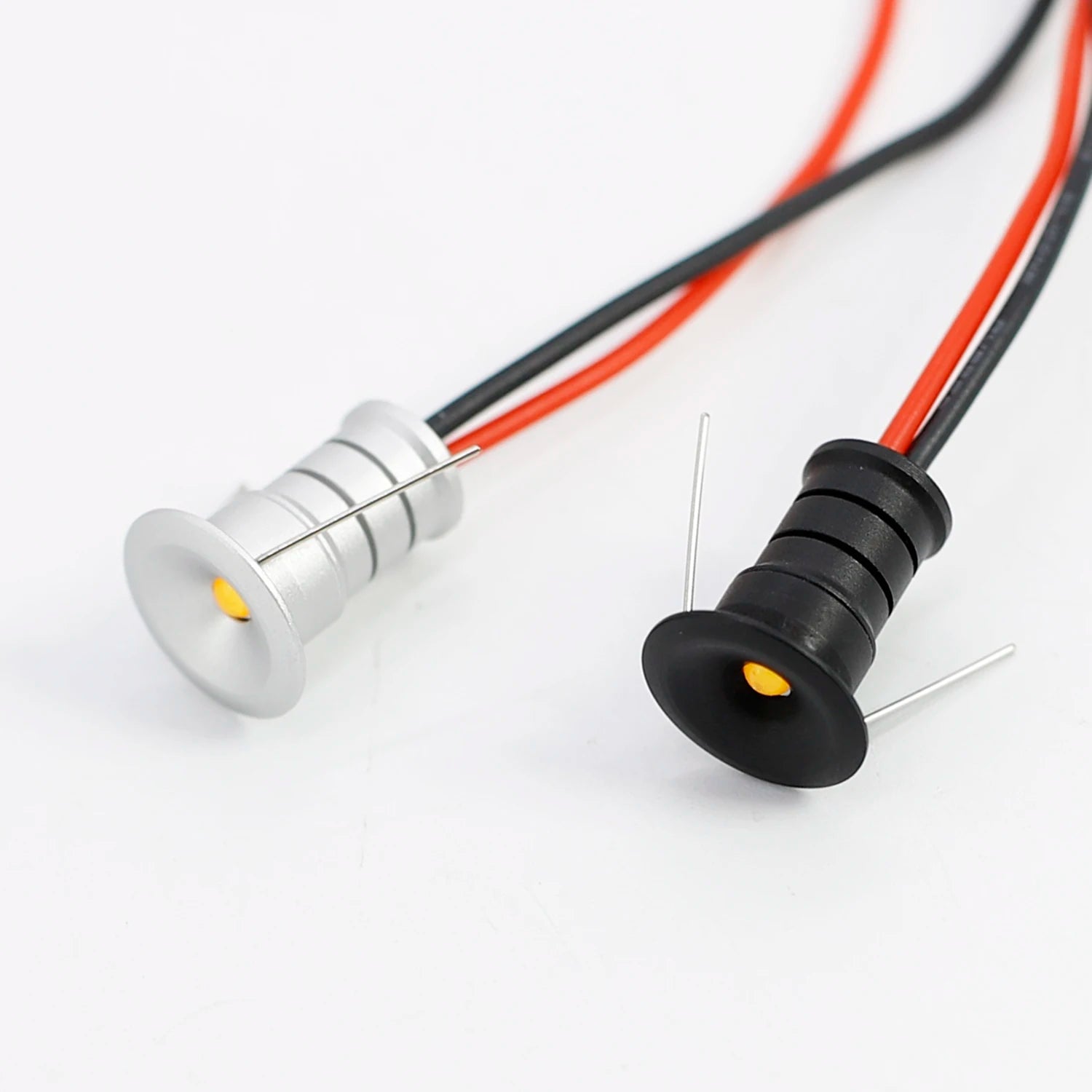 Small Spot Light 0.5W Mini LED Spotlight 12V Dimmable 10mm Cutout Recessed Downlight Ceiling Lamp Showcase Display Lighting