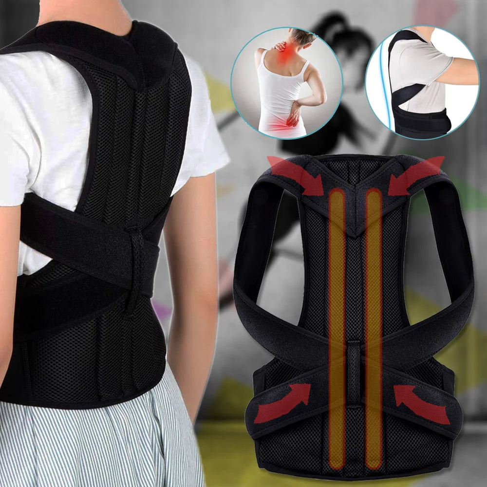 Back Posture Corrector Brace for Spine Support and Pain Relief Back Massage Instrument Tidesmit