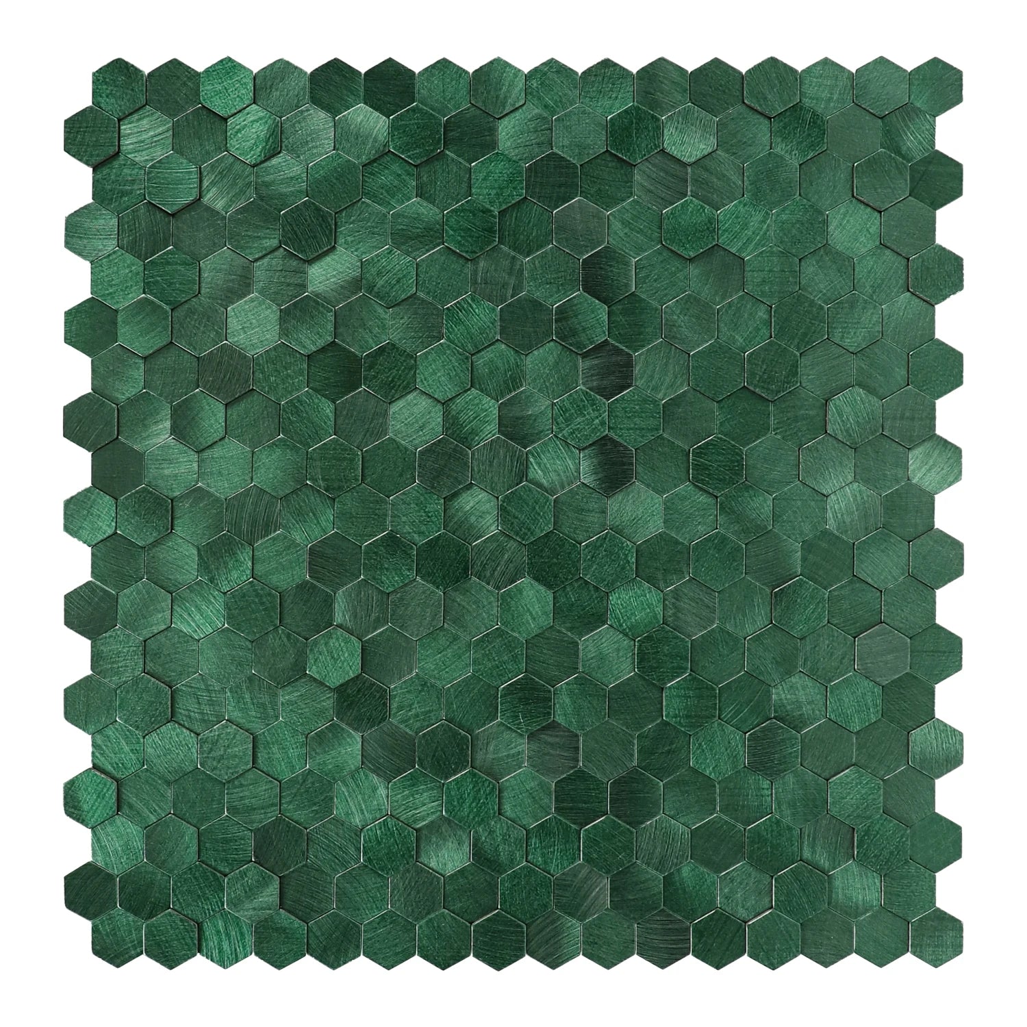 Peel and Stick Backsplash Hexagon Tile, Self Adhesive Wall Tiles 3D Metal Stick on Tiles for Kitchen