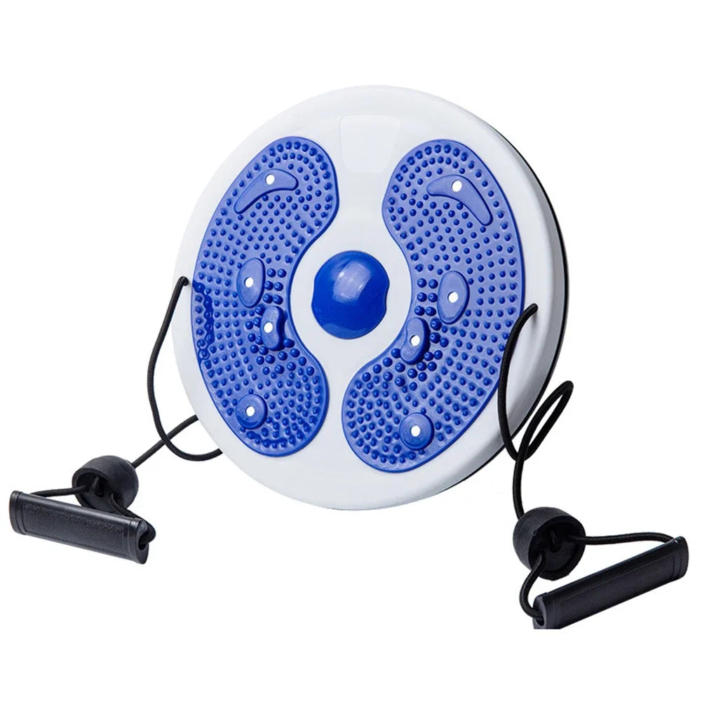 Waist Twisting Disc for Core Workout - Portable Fitness Board Body Shaping Massage Equipment Blue Tidesmit