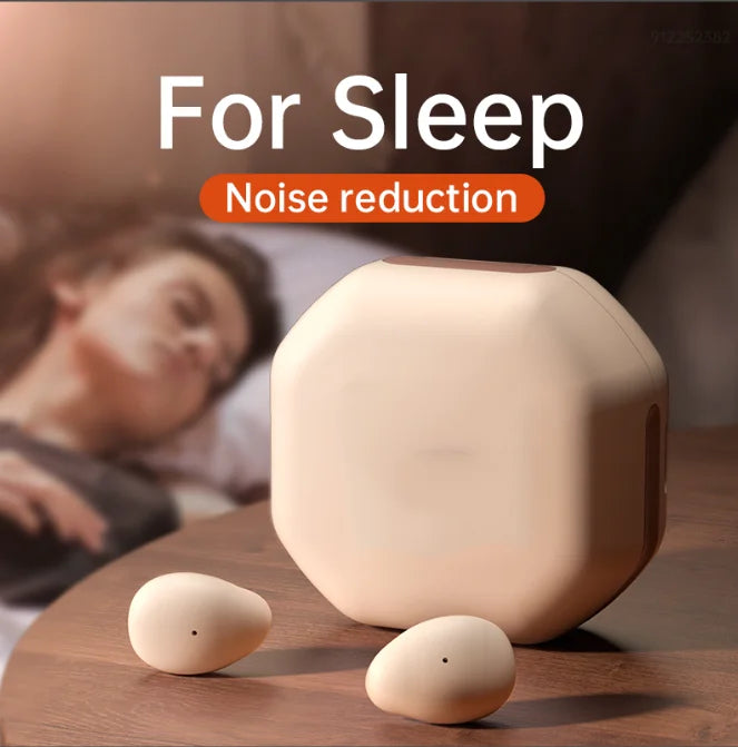 Tidesmit Wireless Sleep Earbuds - Compact Active Noise Cancelling TWS Tidesmit