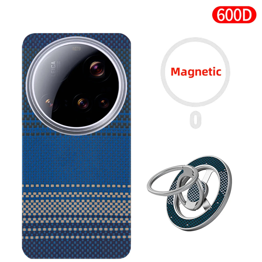 Xiaomi 15 Ultra Carbon Fiber Case | Slim MagSafe Aramid Protection Tidesmit