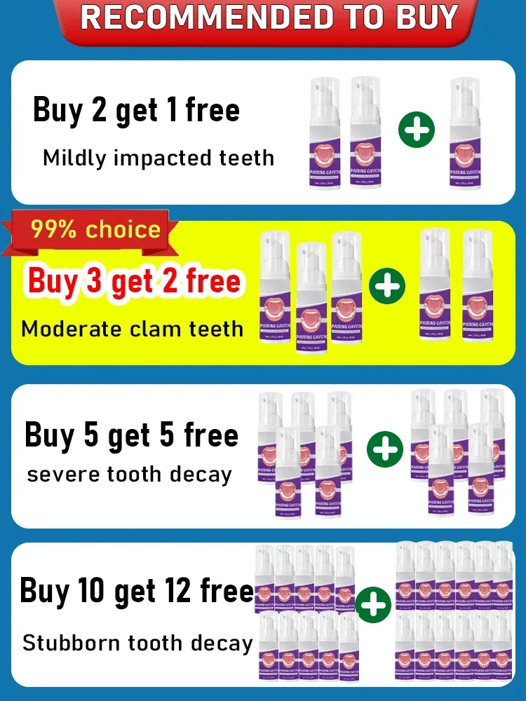 Tidesmit teeth whitening and cavity repair kit for plaque removal and dental enamel protection