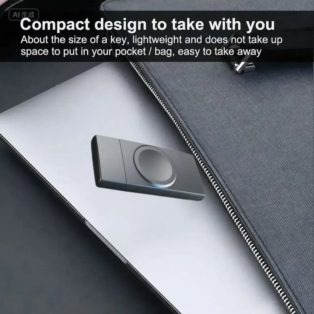 Wireless Charger for Apple and Samsung - Fast Qi Certified Charging Pad Tidesmit
