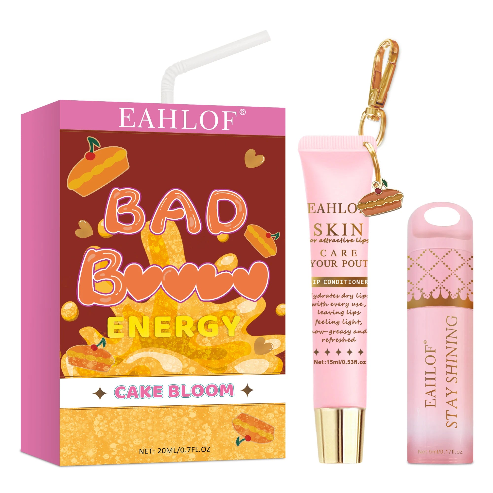 Moisturizing Lip Balm Mask - Intensive 15ml Treatment for Dry Lips Lip Care CAKE BLOOM 15ml Tidesmit