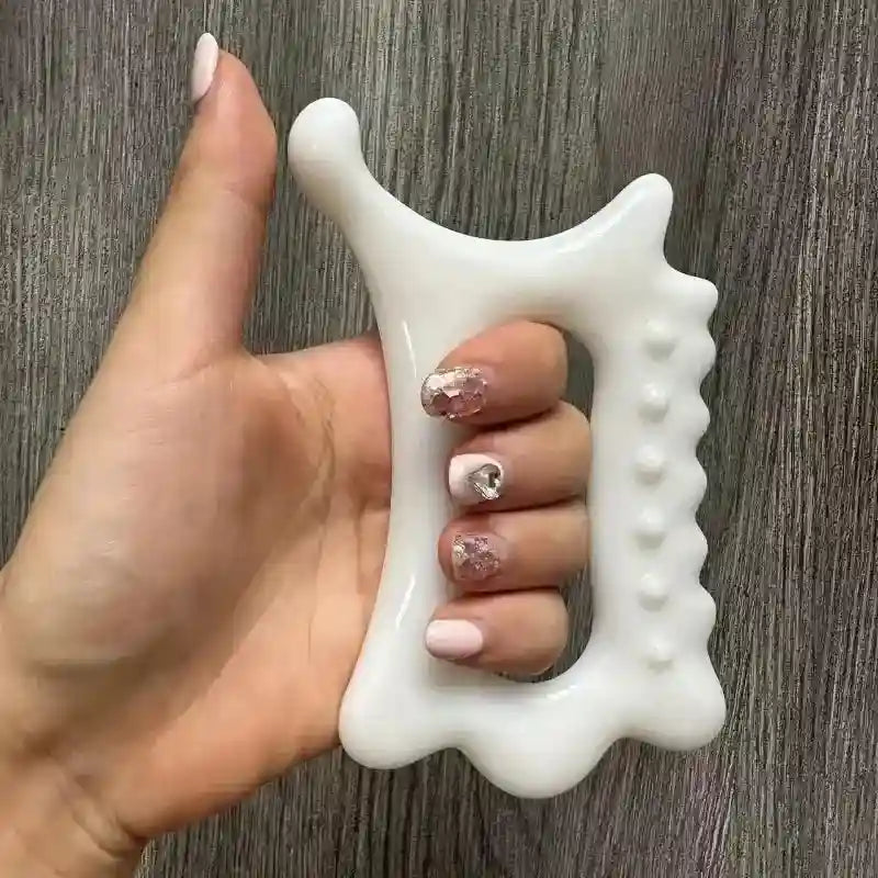 Electric Facial Massage Stick for Muscle Relief and Eye Care - White Eye Massage Instrument Tidesmit