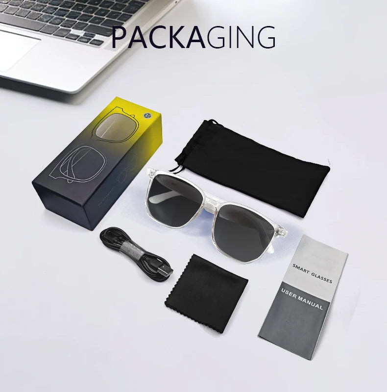 Tidesmit Bluetooth Smart Glasses with Polarized UV400 Audio Lenses Tidesmit