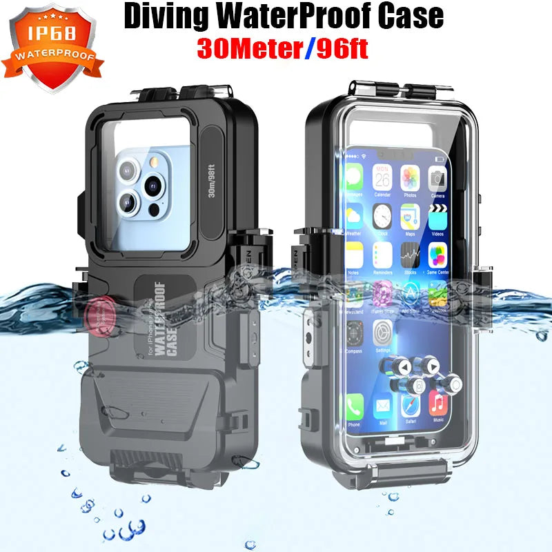 Underwater Phone Case for Xiaomi - IP68 Waterproof Seal Tidesmit