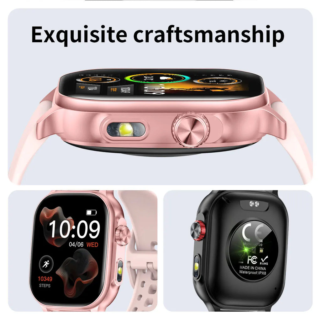 2026men's andwomen'ssmartwatches,2.01-inch high-definitiontouchscreen,1400mAhultra long battery life,men'sandwomen'sholidaygifts