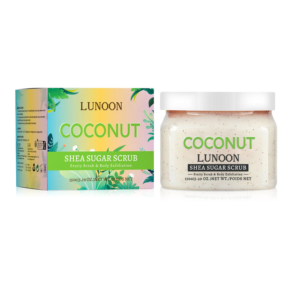 Watermelon Shea Sugar Scrub - 150g Natural Exfoliating Body Glow Scrubs Treatments 150g Tidesmit