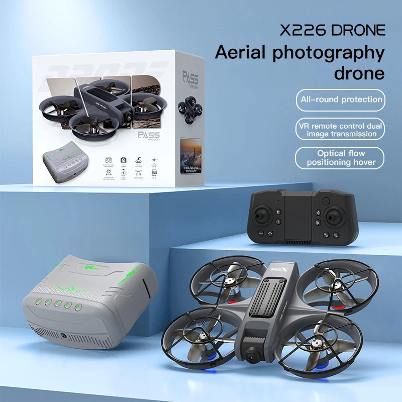 4K Camera Drone with Obstacle Avoidance and Dual Screen Remote Control Tidesmit