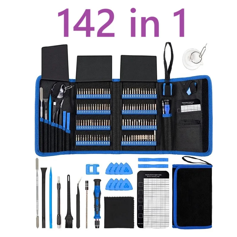 ﻿ 28 170 in 1 Screwdriver Set Universal With 120 Bits Magnetic Repair Hand Took Kits Phone Repair Tool Kit For Laptop Repair