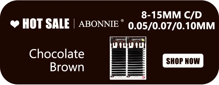 Abonnie Classic Eyelashes Extensions Individual Volume Lashes Fluffy Ultra Soft Eyelash Extensions False Eyelashes Tidesmit