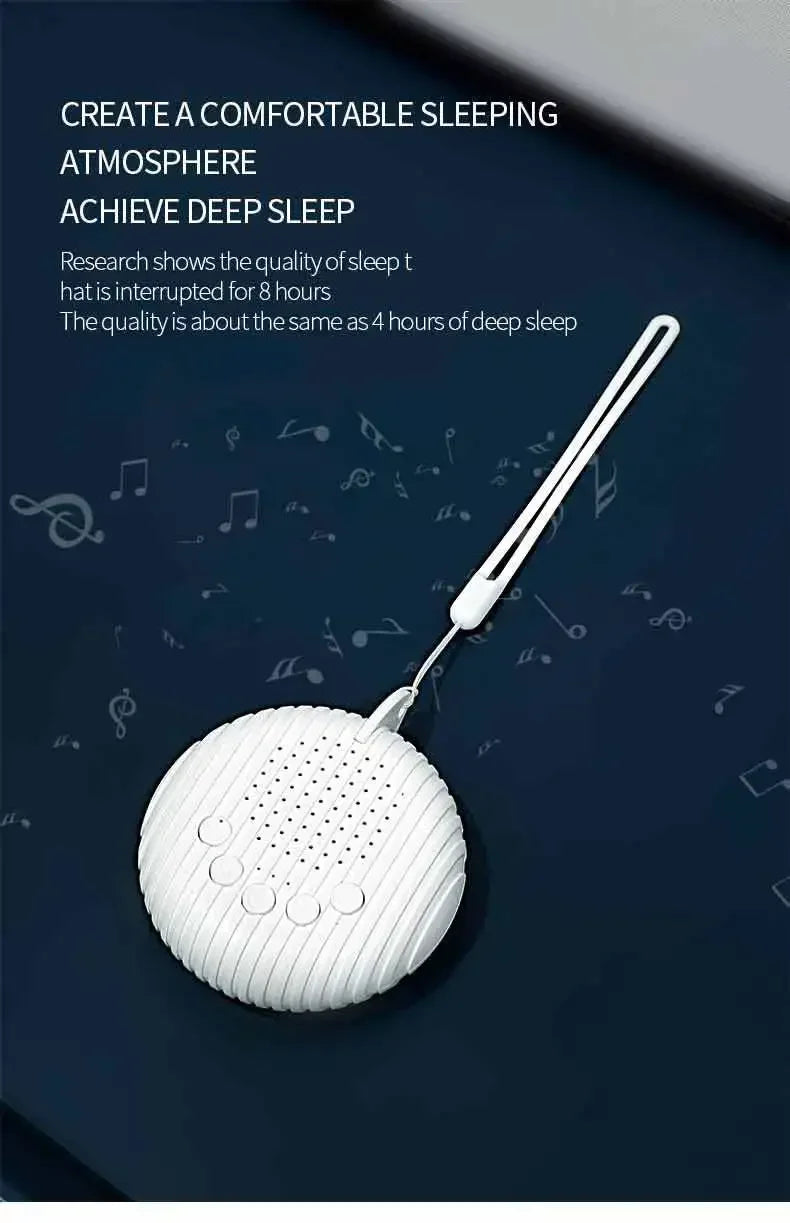 Baby White Noise Machine 10 Soothing Sounds Volume Adjustable Portable Baby Sleep Machine Built-in Rechargeable Battery USB Hot