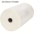 Heavy-Duty Vacuum Sealer Bags Roll with Seal - Cut-to-Size Sous Vide & Food Preservation System, Compatible with Vacuum Sealers