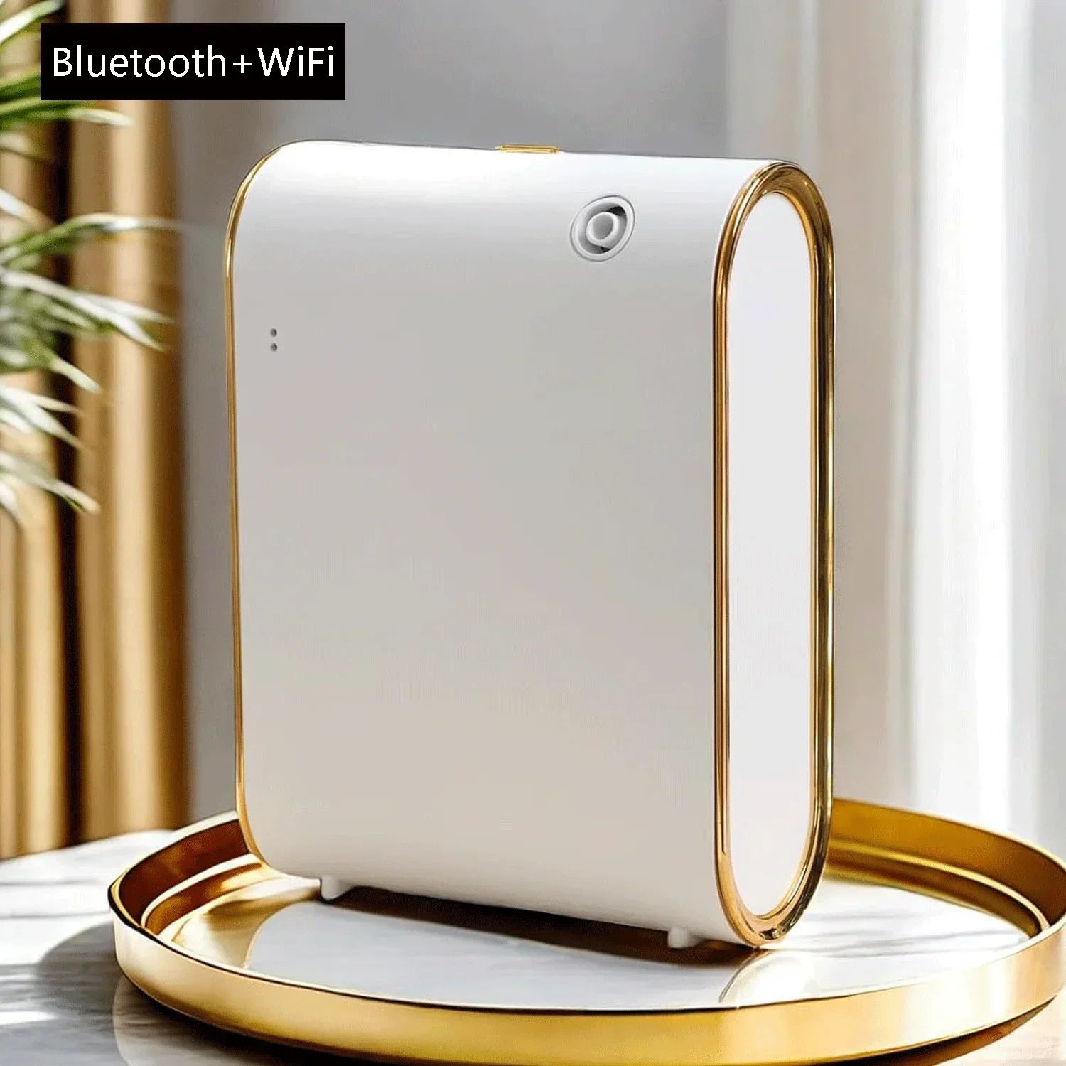 Bluetooth Professional Aroma Diffuser Machine 350ML Waterless Essential Oil Diffuser Electric Smell for Home Room Fragrance
