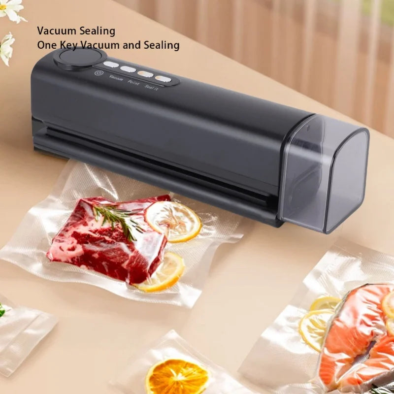 Cordless Vacuum Sealer Multifunctional Adjustable Temperature Portable Automatic Food Sealer