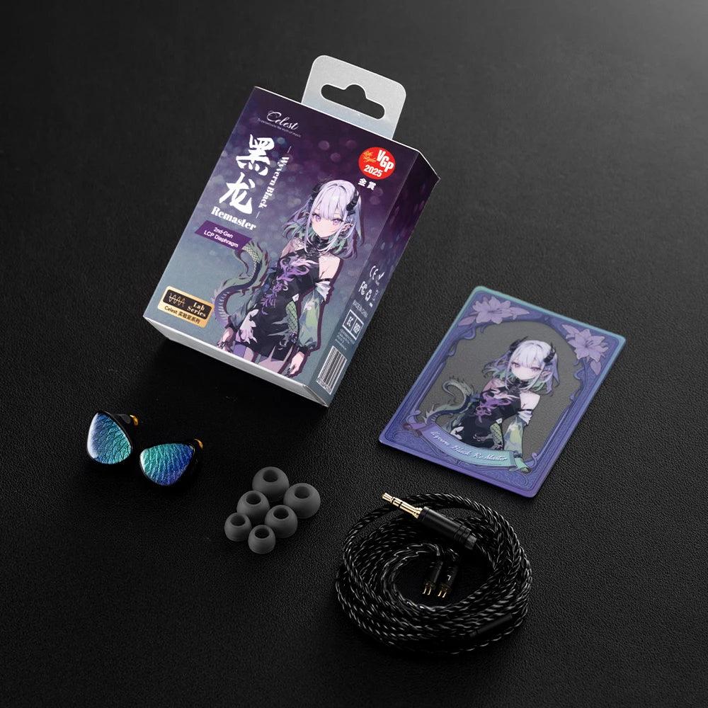 Celest Wyvern Wired In-Ear Monitors | 10mm LCP Driver | Tidesmit Tidesmit