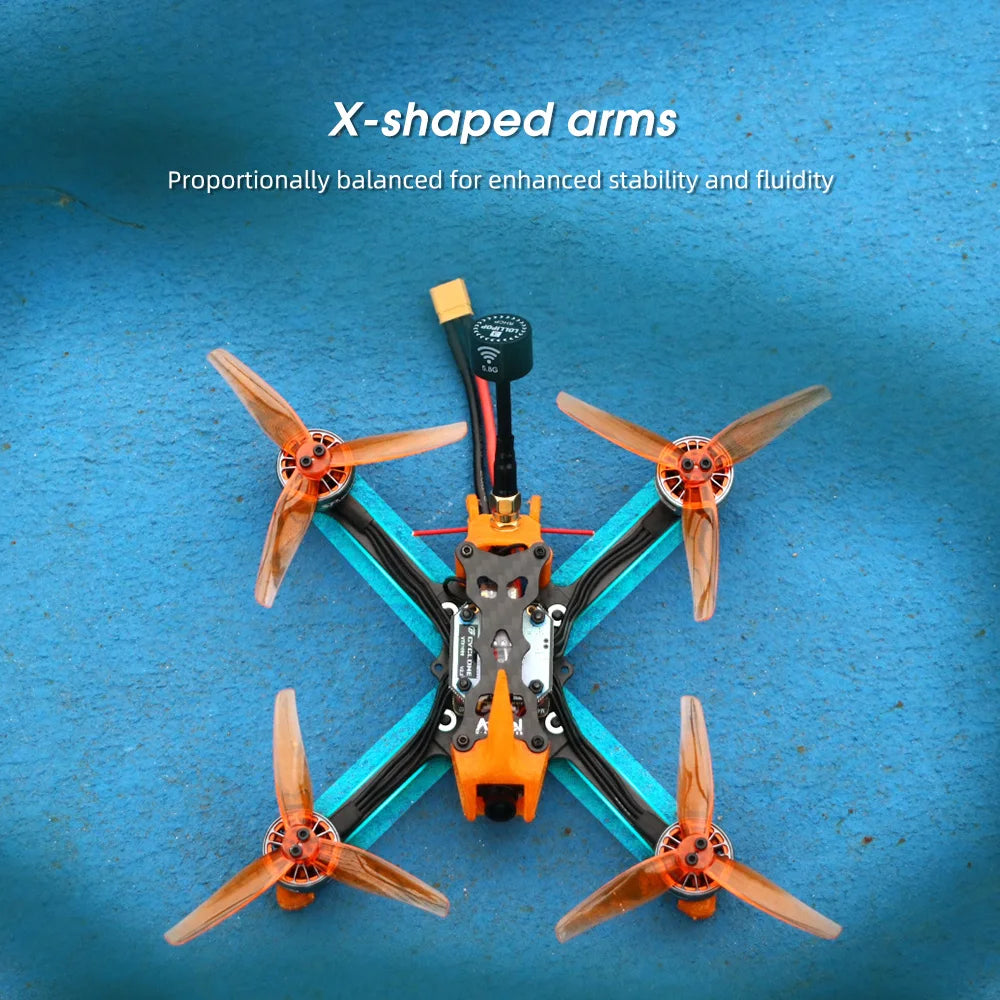 3.5 Inch Freestyle FPV Drone | 40A ESC | ELRS 2.4GHz | Tidesmit Tidesmit