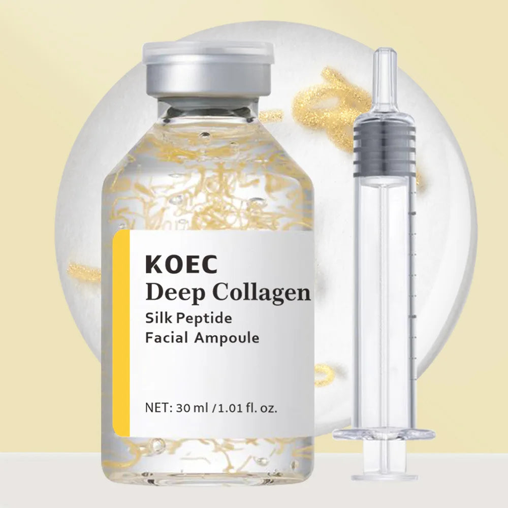 Tidesmit lifting intensif au peptide de soie serum anti-age texture close-up
