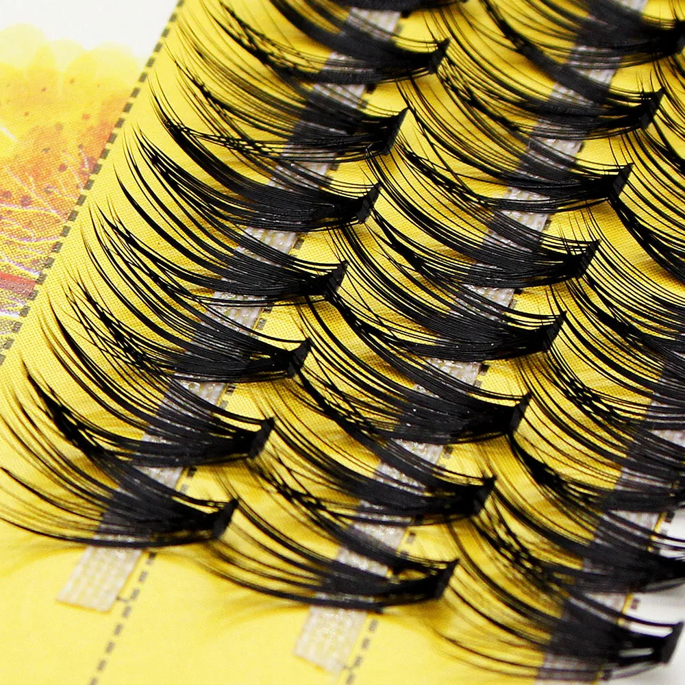 Individual Cluster 3D Volume Silk Lashes by Tidesmit False Eyelashes Tidesmit
