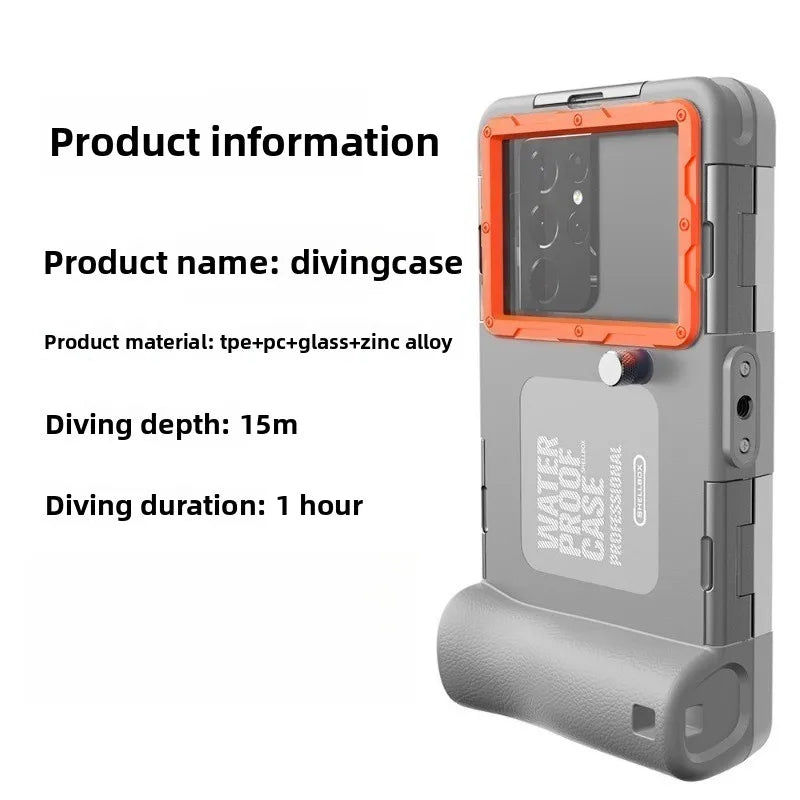 Waterproof Phone Case for Galaxy S25 Ultra: Military-Grade Protection Color 1 Tidesmit