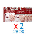Exfoliating Foot Peel Mask - Apple Extract Callus Remover (5-15 Pack) Scrubs Treatments 2BOX(10PCS) Tidesmit