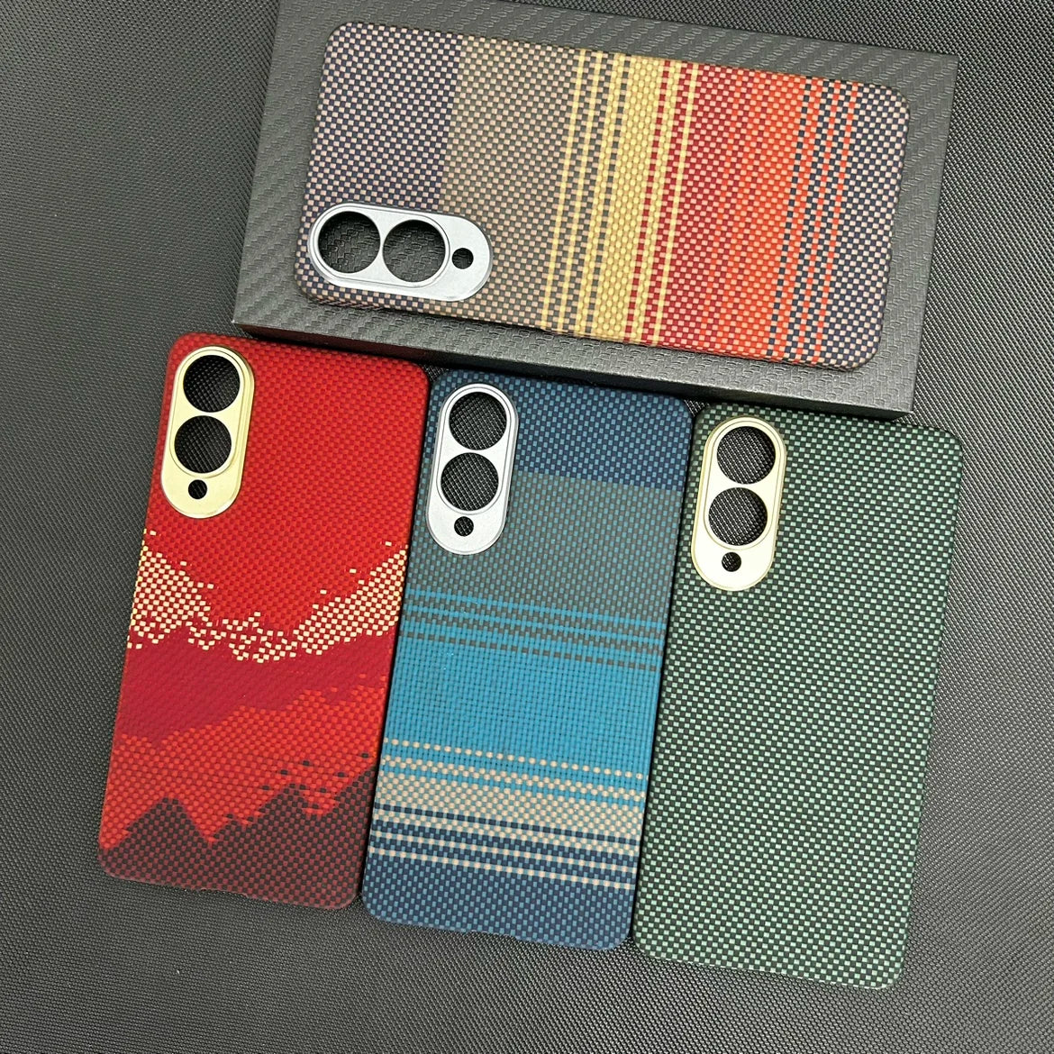 Samsung S25 Edge Kevlar Magnetic Case - Slim Aramid Fiber Cover Tidesmit