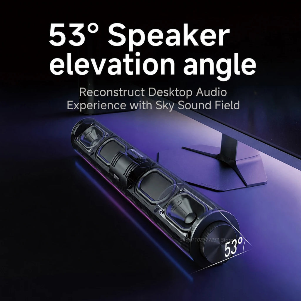 NEW Mijia REDMI Computer Speaker 2 Pro Set Four-Unit Two-Channel Stereo RGB Ambient Light Bluetooth 5.0 Built-in Microphone CN