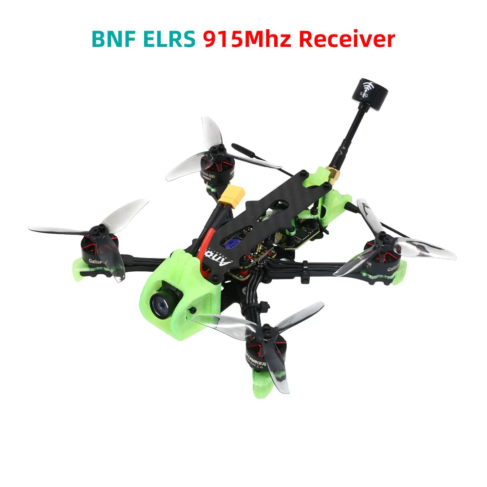 Robin3 3 Inch FPV Camera Drone - Precision Flight and HD Optics BNF 915MHZ RX Tidesmit