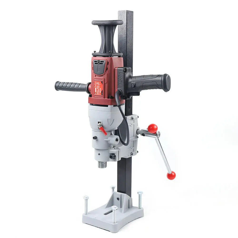2200W 1200RPM Diamond Core Drilling Machine oncrete Drill Rig Stand Industrial Electric Core Drilling Machine Wet and Dry Use