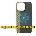 Aramid Fiber iPhone 15 Pro Case - Slim Military-Grade Shock-Absorbing Cover 600D A China Mainland Tidesmit
