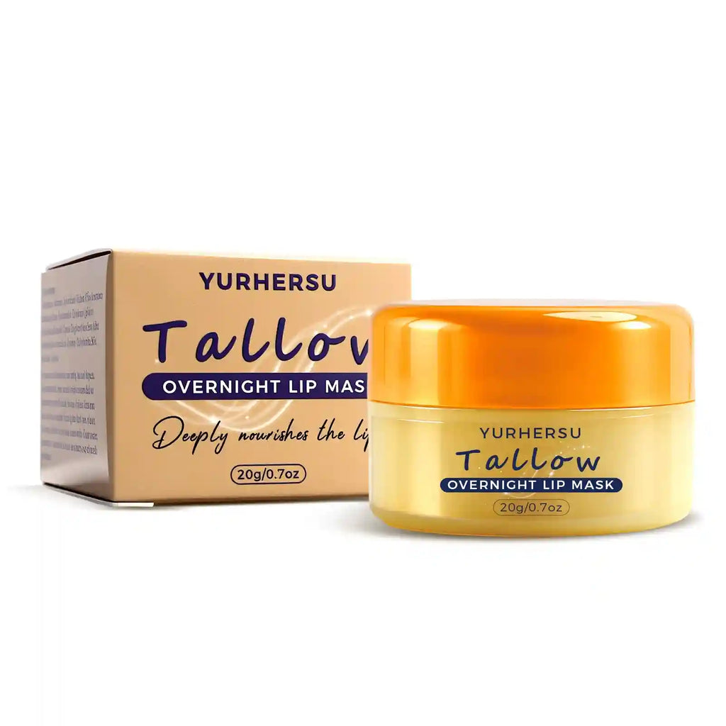 Grass Fed Beef Tallow Lip Scrub with Manuka Honey - 30g Tidesmit Lip Care Tallow Lip Mask 20g Tidesmit
