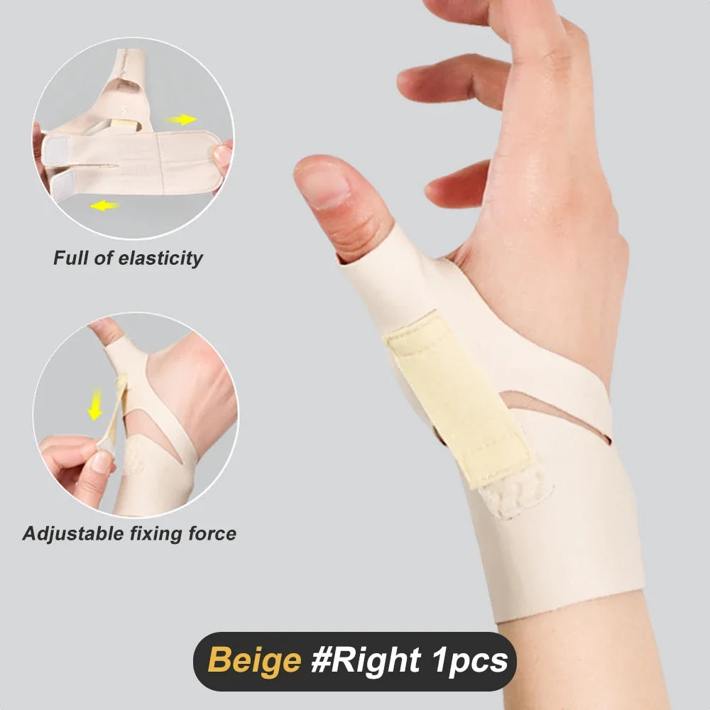 1Pcs Thumb Brace & Wrist Stabilizer Right Left Hand Women & Men, Spica Splint, CMC Thumb Brace with Thumb Support for Arthritis