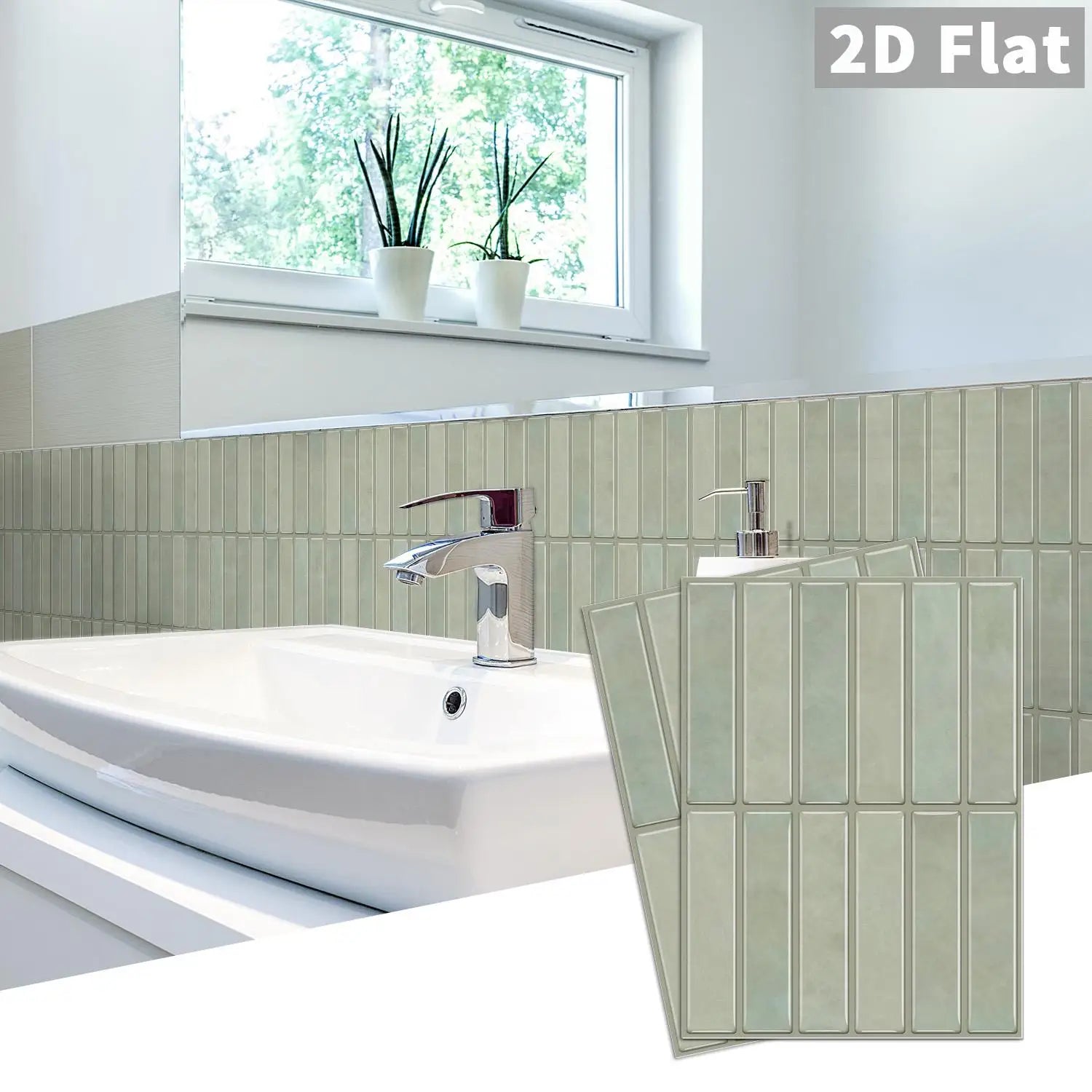 Peel-and-stick self-adhesive tile stickers Self-adhesive tile decals Kitchen and bathroom backsplash decoration Bedroom decor